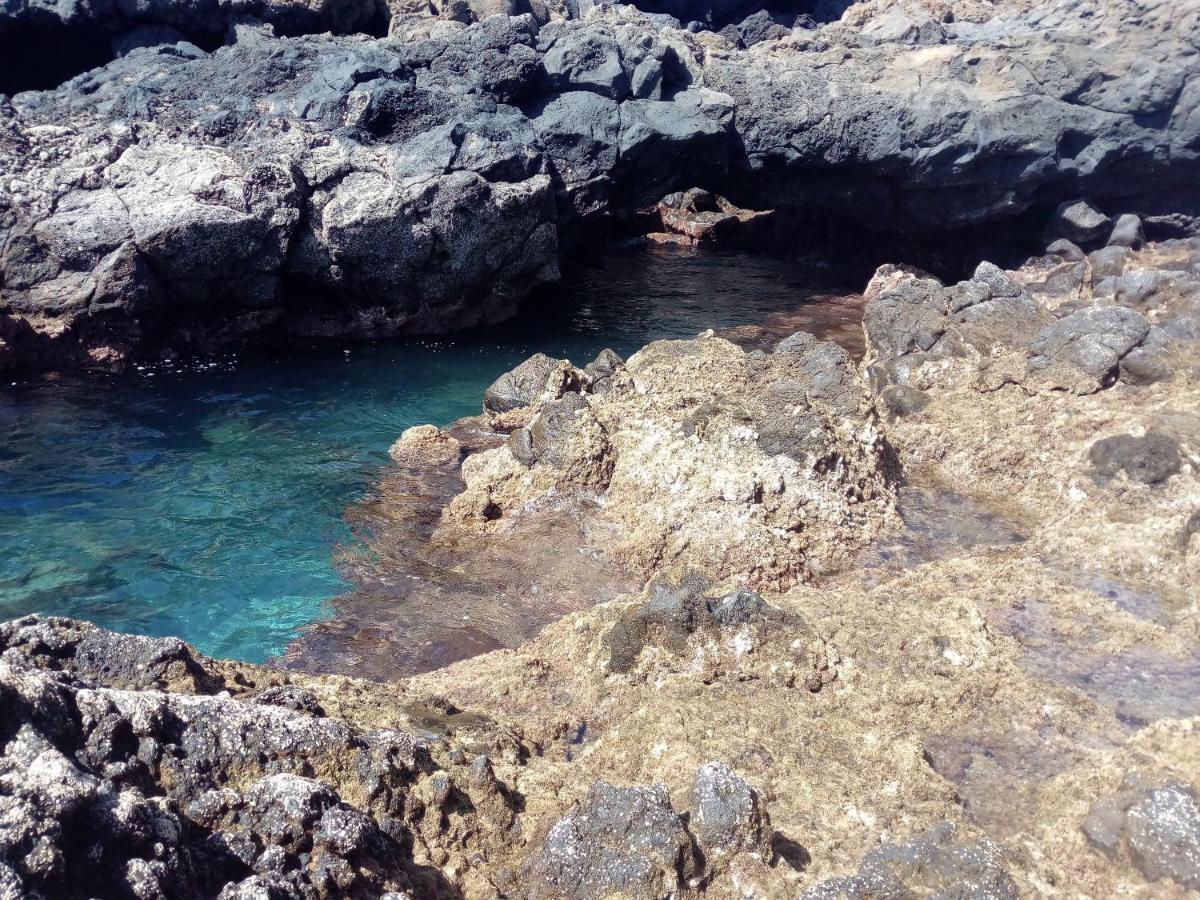 Casa De Los Pajaritos. Charco del Palo Buitenkant foto
