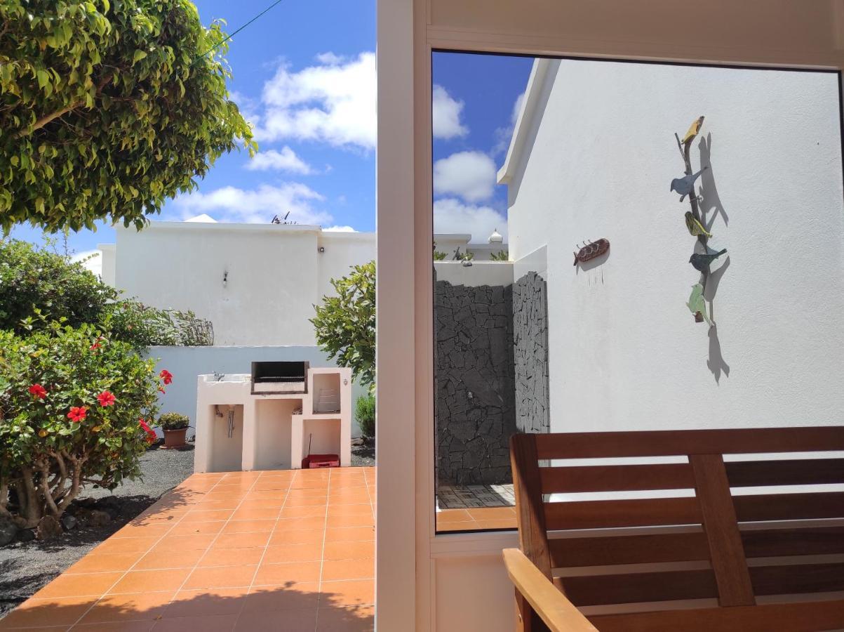 Casa De Los Pajaritos. Charco del Palo Buitenkant foto